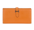 Hermes Bearn Wallet, &pound;650, Accessories, Orange, Leather, Front view